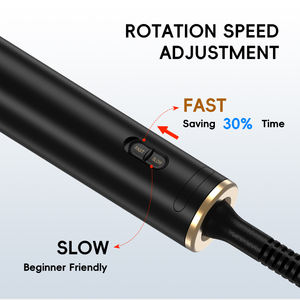 Outil de fer de style professionnel Intelligent double PTC chauffage <span class=keywords><strong>Auto</strong></span> 360 fers à friser rotatifs baguette vague d'ions négatifs bigoudi - Product Image 5