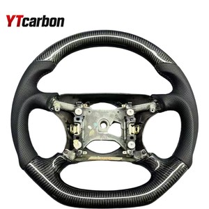 พวงมาลัยคาร์บอนไฟเบอร์ฟอร์จแบบกำหนดเองของ YTcarbon หุ้มด้วยหนังกลับอิตาลี สำหรับรถมัสแตง ฟ-150 ไลท์นิ่ง เอ็กซ์พลอเรอร์ สปอร์ต เทรเซอร์ เรนเจอร์ ปี 1994-2005 - Product Image 3
