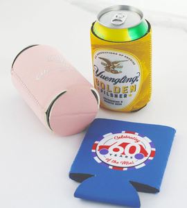 Porte-bouteille de bière personnalisé, porte-boisson en néoprène pour canettes, sublimation - Product Image 5