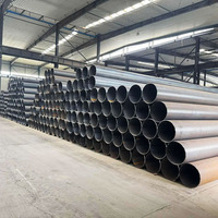 Venta Directa de Fábrica, Tubería de Acero Soldada de Gran Diámetro, Q235B Q345 16Min, Costura Recta Ordinaria, Alta Calidad y Personalizable
