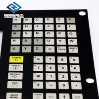Custom MBR Brand Membrane Switch Manufacturer Digital Printing IP67 Waterproof FPC Membrane Keypad PET Material 2.54mm Pitch for