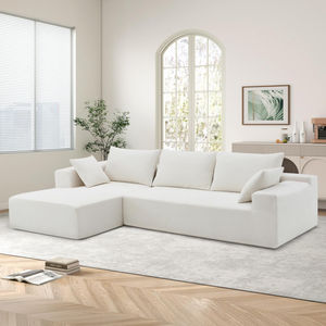 Fournisseur de meubles sur mesure à Foshan, vente en gros, faible MOQ 1 pièce, canapés en L abordables, idéaux pour les petites entreprises en ligne - Product Image 3