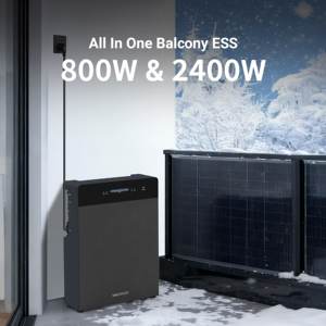 Sistema <span class=keywords><strong>Solar</strong></span> Monocristalino para Balcón con Controlador MPPT, Almacenamiento de 5.12kWh, Soporte de Respaldo para Toda la Casa, Monofásico y Trifásico - Product Image 2