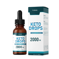 OEM/ODM Gouttes Keto Minceur Liquides Orales Vitamines Brûle-graisses Énergie Boostée & Soutien Immunitaire & Sommeil Sain Complément Énergétique