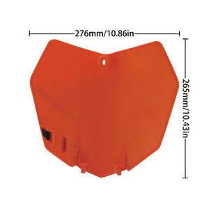 Placa de Matrícula Delantera de Plástico para Motocicleta para SX SXF XCF <span class=keywords><strong>125</strong></span> 250 350 450 <span class=keywords><strong>Pit</strong></span> Dirt <span class=keywords><strong>Bike</strong></span> Motocross <span class=keywords><strong>Enduro</strong></span> ATV 2013-15 - Product Image 2