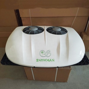 Tractor 12 voltios RV Rooftop Sleeper AC <span class=keywords><strong>acondicionado</strong></span> 12 V 24V estacionamiento <span class=keywords><strong>aire</strong></span> <span class=keywords><strong>acondicionado</strong></span> eléctrico para camiones - Product Image 1