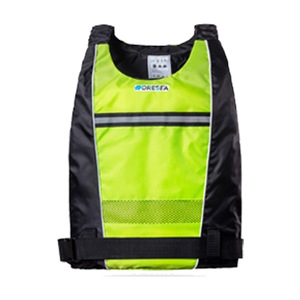 เสื้อชูชีพสำหรับผู้ใหญ่ 150N แรงลอยตัว สีเขียวเรืองแสง ML โพลีเอสเตอร์ สำหรับตกปลา พายเรือคายัค เรือมังกร เล่นเซิร์ฟ เสื้อชูชีพแบบพับได้ - Product Image 1