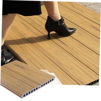 Panneaux composites WPC décoratifs polyvalents pour l'aménagement intérieur, vente en gros, fabricant en vrac, terrasses WPC sans joint