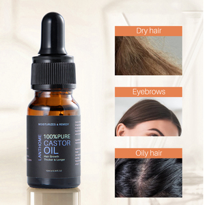 Bulk Private Label Pure Cold Press Organic <strong>Castor</strong> <strong>Oil</strong> for Hair Eyelash Eyebrow Growth 10ml <strong>Jamaican</strong> <strong>Black</strong> <strong>Castor</strong> Essential <strong>Oil</strong> - Product Image 4