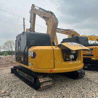 Mini-excavatrice sur chenilles CAT307E2 7 tonnes d'occasion de haute qualité pour travaux municipaux, construction urbaine et démolition intérieure