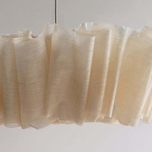 Lampe suspendue en fer et tissu de style crème nordique japonais, style <span class=keywords><strong>zen</strong></span> vintage, pour bureau, chambre, salon, salle de thé, éclairage d'hôtel familial - Product Image 3
