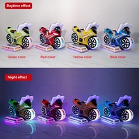 LIFUN Factory Kids Children Amusement Motorcycle Video Ride Game Indoor Arcade Crazy Motor Bike Racing Simulator Machine Custom