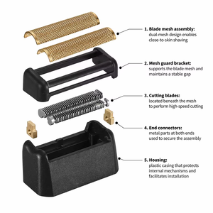 Adecuado para afeitadora eléctrica <span class=keywords><strong>Babyliss</strong></span> <span class=keywords><strong>Pro</strong></span>, cortapelos, dispositivo blanqueador, cabezal óptico, cubierta de malla, cabezal de cuchilla FS2G FS2 - Product Image 5