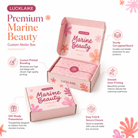 Boîte d'expédition postale personnalisée en carton ondulé pour cosmétiques e-commerce, emballage de livraison, boîtes en carton personnalisées, Caja De Carton