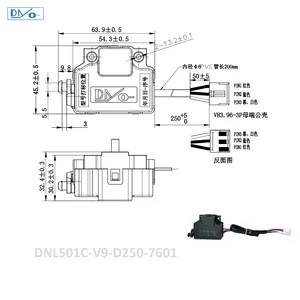 Type 2 IEC 62196-2 EV charging socket Electromagnetic lock for Electric Vehicle