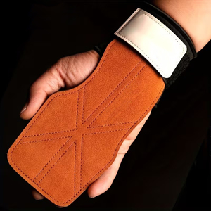 Poignées de gymnastique professionnelles en cuir, protège-paumes pour la musculation, protège-mains pour le cross-training, équipement de fitness personnalisé - Product Image 6