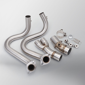 Nuevo tubo de <span class=keywords><strong>escape</strong></span> de motocicleta <span class=keywords><strong>ER6N</strong></span> ER6F Versys 650 Z650 Ninja650 Front Mid Link Pipe - Product Image 3