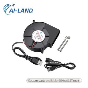 97-mm-DC-bürstenloses Gebläse mit Kugellager 3600 U/min 24 V 48 V 12 V Turbo-Lüfter für Smart-Toilette - Product Image 5