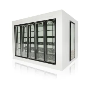 Cella frigorifera/conservazione e conservazione congelata, porta commerciale in vetro