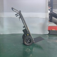 Chariot électrique pliable homologué JG, 250 kg, 400 kg, robuste, à quatre roues, pour monter les escaliers, avec batterie, certifié CE