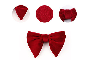 New Pleuche Gentle Bow <strong>Tie</strong> for Men <strong>Women</strong> Solid Bowties Men College Student <strong>Butterfly</strong> Uniform Black