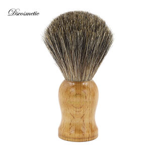 Brosse de rasage en vrac DISHI avec manche en bois-Fibre <span class=keywords><strong>synthétique</strong></span> douce pour le toilettage des hommes de la peau sensible - Product Image 5