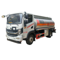 Camion-citerne de transport de carburant de 10 tonnes 4x2 10000L avec système antistatique