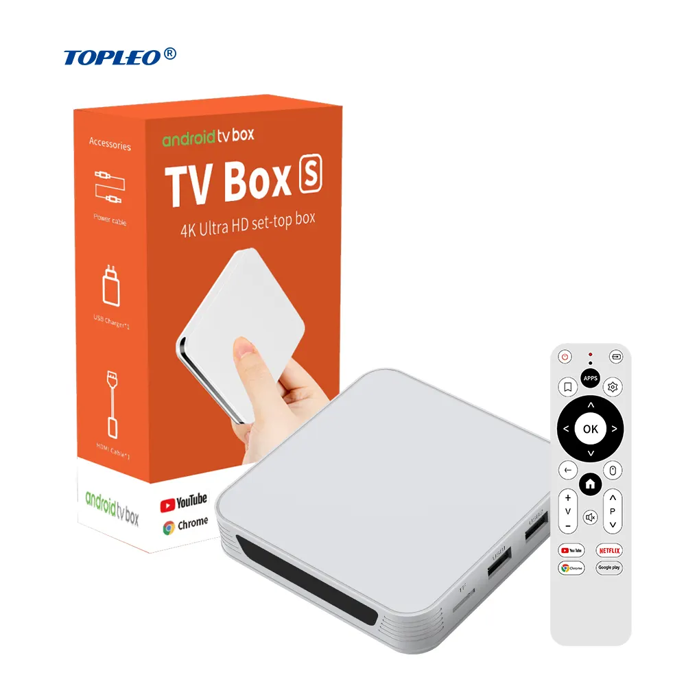 CLYTTE Tv Box Android 11 Amlogic Support AV1 4k 2gb 16gb Smart Android Tv Box