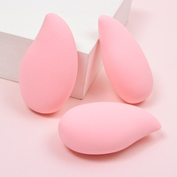 Éponge de Maquillage Dongmei en Gros, Forme Mangue, Sans Latex, pour Fond de Teint, Marque Privée, Vente Chaude
