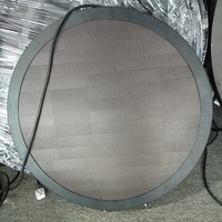 Shenzhen alien Led écran spécial Tv vidéo mur intérieur P2 P2.5 P3 circulaire LED affichage numérique signe