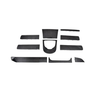 Intérieur en fibre de carbone sèche pour Classe G W464 2019+ W463a Classe G Ensemble de 10 pièces Accessoires de voiture Pièces automobiles