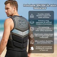 Rompi Pelampung Neoprene untuk Olahraga Air, Surfing, Wakeboard, PWC, Pelindung Busa PVC