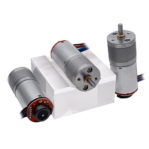 ผู้ผลิตจำหน่ายมอเตอร์เกียร์12V พร้อมเครื่องเข้ารหัสมอเตอร์เกียร์แบบสองช่องสัญญาณ12PPR 24V ขนาดเล็ก - Product Image 2