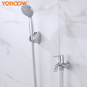 <span class=keywords><strong>Grifo</strong></span> de <span class=keywords><strong>doble</strong></span> manija montado en la pared, accesorio de cuerpo de Zinc, <span class=keywords><strong>doble</strong></span> función, agua fría, <span class=keywords><strong>doble</strong></span> salida, <span class=keywords><strong>lavadora</strong></span> - Product Image 4