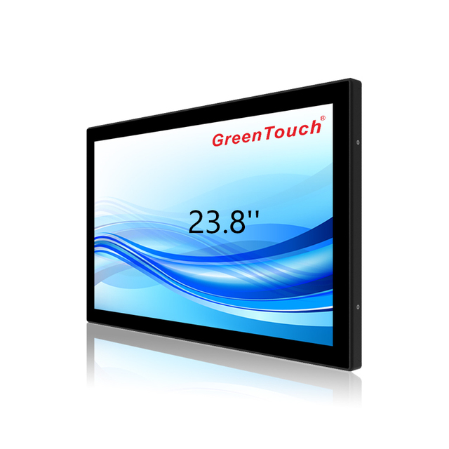 23.8 24 Inch Full HD IPS LCD Touch Screen Monitor Frameless Vandalproof Touch Display for Self-Service ATM KIOSKS Touch Monitor