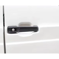Poignées de porte extérieures en fibre de carbone sèche pour Mercedes Benz Classe G W463 W464 G500 G63 AMG Kit carrosserie