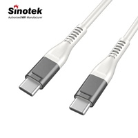 Câble USB 3a de Type C vers Type C pour recharge rapide et transfert de données, cordon de chargeur original pour téléphone android, 2m, 100w