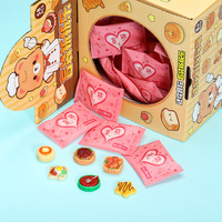 Mini figurines en résine Kawaii en forme de pain, sacs surprises, jouets pour machine à griffes, boîtes mystères, sacs à deviner, thème anime mignon, vente en gros