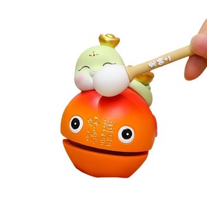 Decoración de Escritorio de Resina con Forma de Pez, Paquete de Varias Piezas, Feng Shui, Suministros de Oficina, Regalo de Año Nuevo Chino, Peso Ligero - Product Image 5