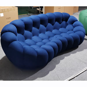 आधुनिक डिजाइन बुलबुले सोफे सेट लिविंग रूम जाल फैब्रिक रचनात्मक एकीकृत सोफे अनुकूलित क्षेत्रीय बुलबुले सोफा - Product Image 4