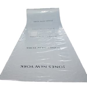 مصنع تصنيع البلاستيك المطبوع حقيبة الغسيل منظف جاف أكياس البلاستيك واضح يمكن تعليقه ملابس شفافة غطاء غبار - Product Image 1