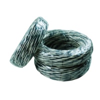 Cable de Par Trenzado RVS de la Mejor Calidad, Fuente Confiable, 2 Hilos, 0.75, 1.0, 1.5, 2.5, 4.0, Rojo y Blanco, Certificado CE ROHS