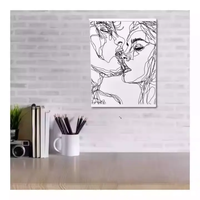 Marco Magnético para Cuadros de Madera B&C ART de 30, 50 y 70 cm, Ecológico, Moderno, Duradero y Elegante, Impresión Artística para Pared