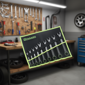 Fasano <b>Tools</b> 7-Piece Metric Wrench Set In <b>Roll</b>-Up Case For Auto Repair - Product Image 3