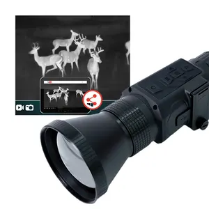 High Resolution 384*288 Long Range Day And Night Hunting Watching Thermal Vision Monocular Scope