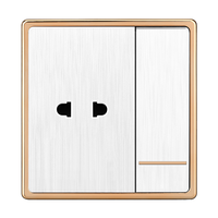 Standard britannique multifonctionnel universel 1 position plat 2 broches prise de commutateur électrique multi-prise
