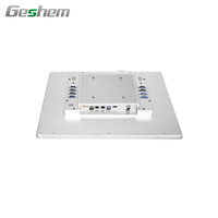 PC industriel tout-en-un robuste avec écran tactile capacitif de 19 pouces, processeur quadricœur J1900, 6 ports USB, options GPIO