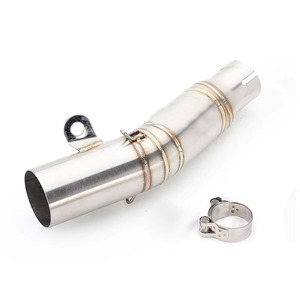 Pour YAMAHA YZF R6 2006 - <span class=keywords><strong>2023</strong></span>, tuyau de liaison intermédiaire d'échappement à enfiler, adaptateur d'échappement, connexion silencieux 60 mm - Product Image 4