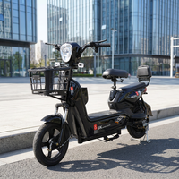 Trottinette électrique à frein à tambour avant et arrière avec amortissement de chocs renforcé pour les trajets de courte distance