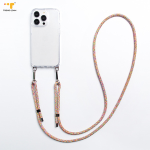 Sangle de téléphone robuste de 6 mm d'épaisseur pour téléphone japonais, lanière de téléphone en polyester pour la randonnée, sangle de téléphone bandoulière pour étuis à cordon de collier - Product Image 4